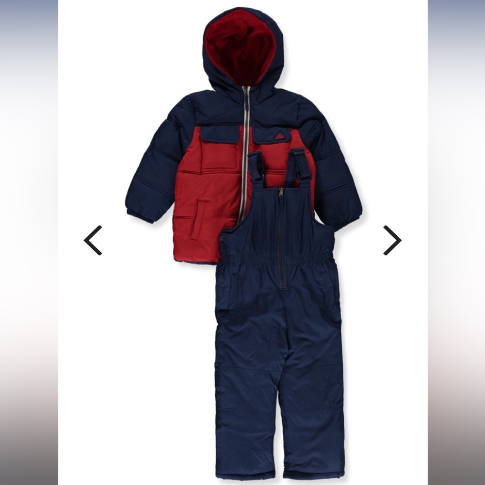 IEXTREME Boy’s 2-Piece Color block Snowsuit Set Size 12 Months